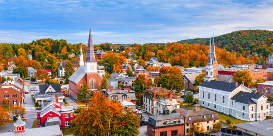 City of Burlington Skyline